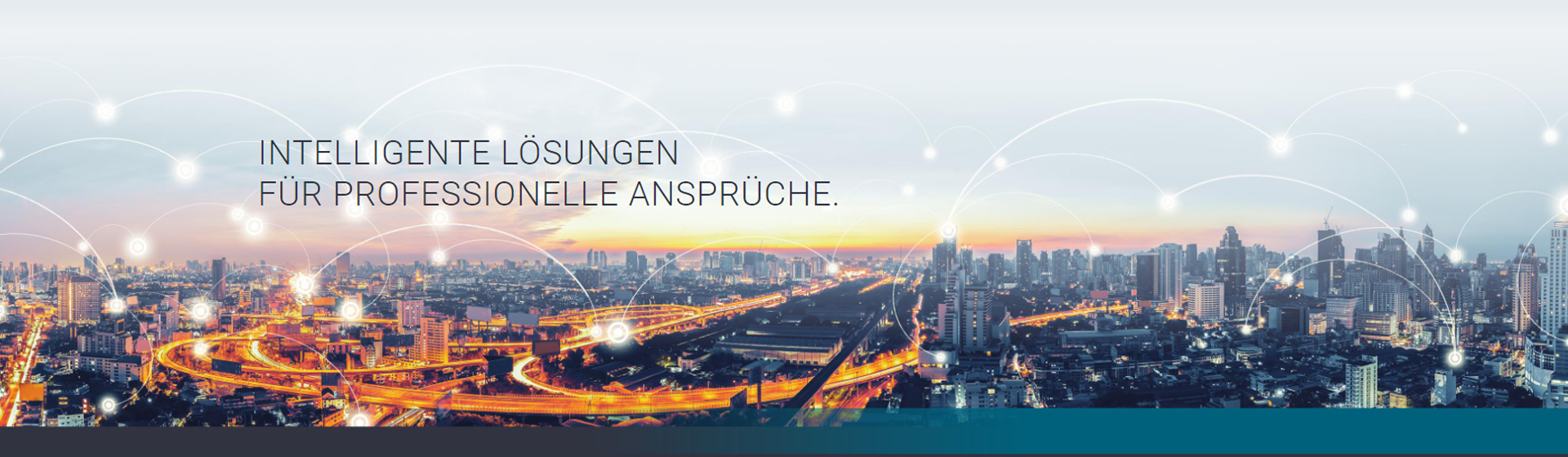 Startseite mit Slider